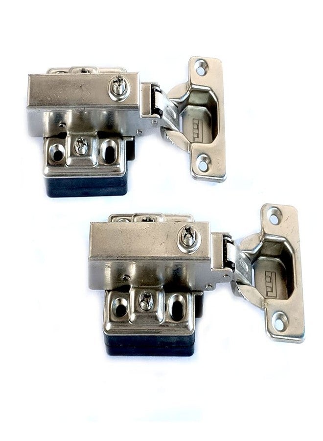 BTL Auto Hydraulic Hinge: Heavy Hydraulic Slide-on Two Way Hinge (Soft Close) - Inset (15 Crank) (60 Hours Salt & 50,000 Cycle Tested) (Pack of 1 Pair) - BAHH-HS15 - Image 1